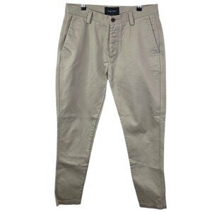 Wings + Horns Men's Slim Fit Jeans, Button Fly, Cotton, Canada Made, Size 33